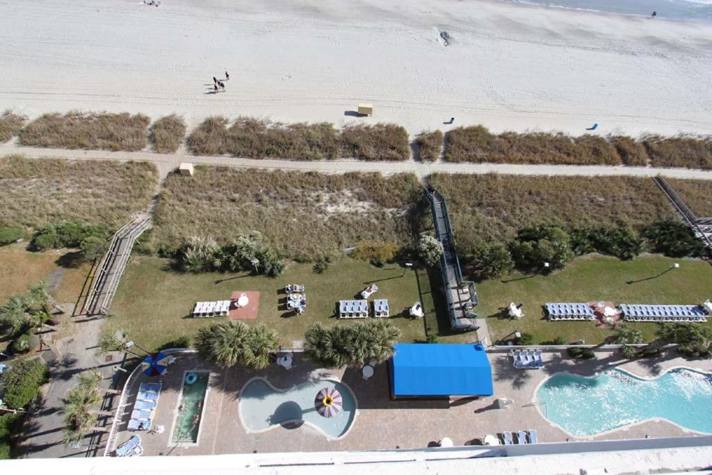 Camelot By The Sea Ocean Front Condo Миртъл Бийч Екстериор снимка